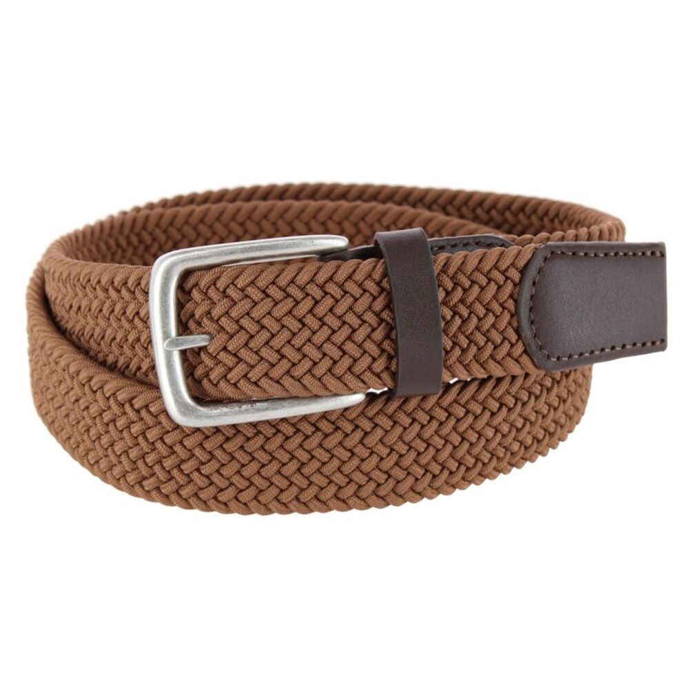 Timberland Men's 35mm Braided Stretch Casual Belt